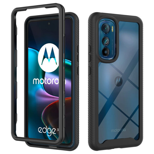 Motorola Moto Edge Serie Handyhülle Motorola Edge 30 Transparent Einfach #2420
