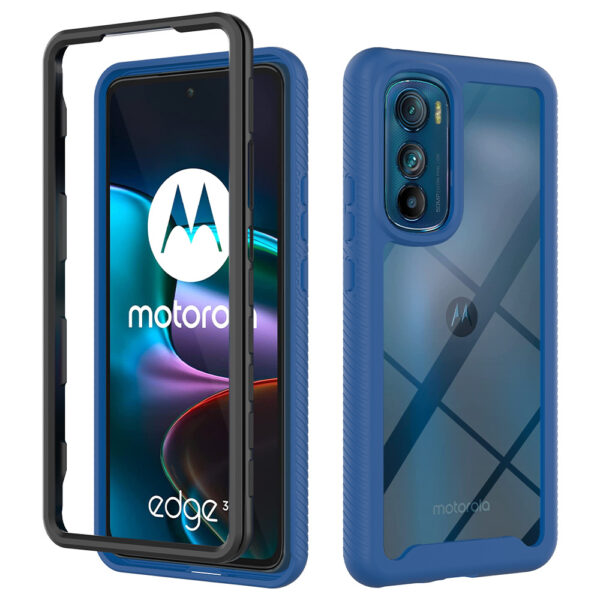 Motorola Moto Edge Serie Handyhülle Motorola Edge 30 Transparent Einfach #2420 – Bild 7