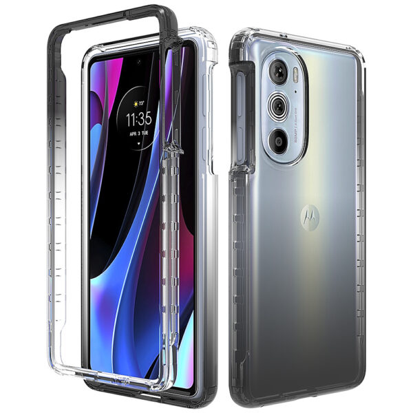 Motorola Moto Edge Serie Motorola Edge+ 2022 Einfach Transparent Handyhülle #1021 – Bild 2