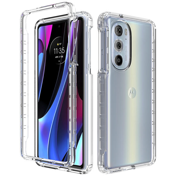 Motorola Moto Edge Serie Motorola Edge+ 2022 Einfach Transparent Handyhülle #1021 – Bild 7