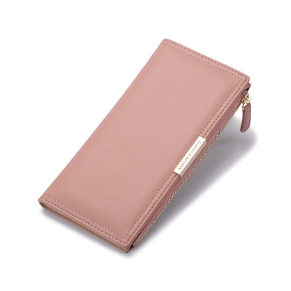 Geldbörsen Und Taschen Mode Einfarbig PU Geldbörse Universal #3229
