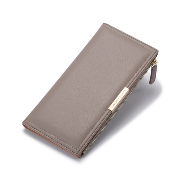 Geldbörsen Und Taschen Mode Einfarbig PU Geldbörse Universal #3229 – Bild 3